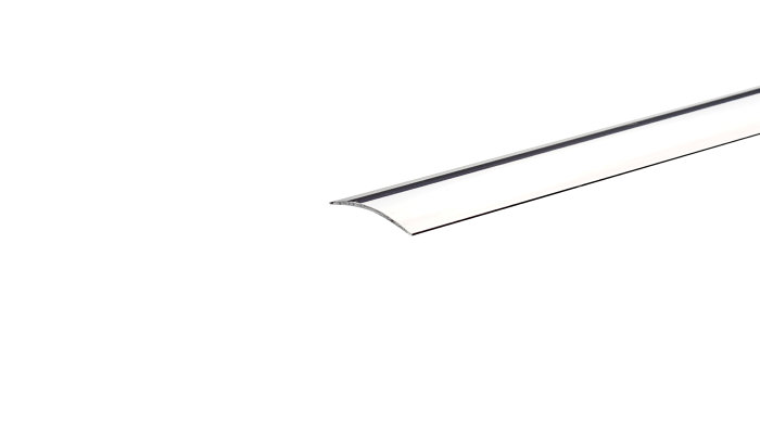 Gulvprofil matt sølv - 3,2 x 30 mm x 0,9 m